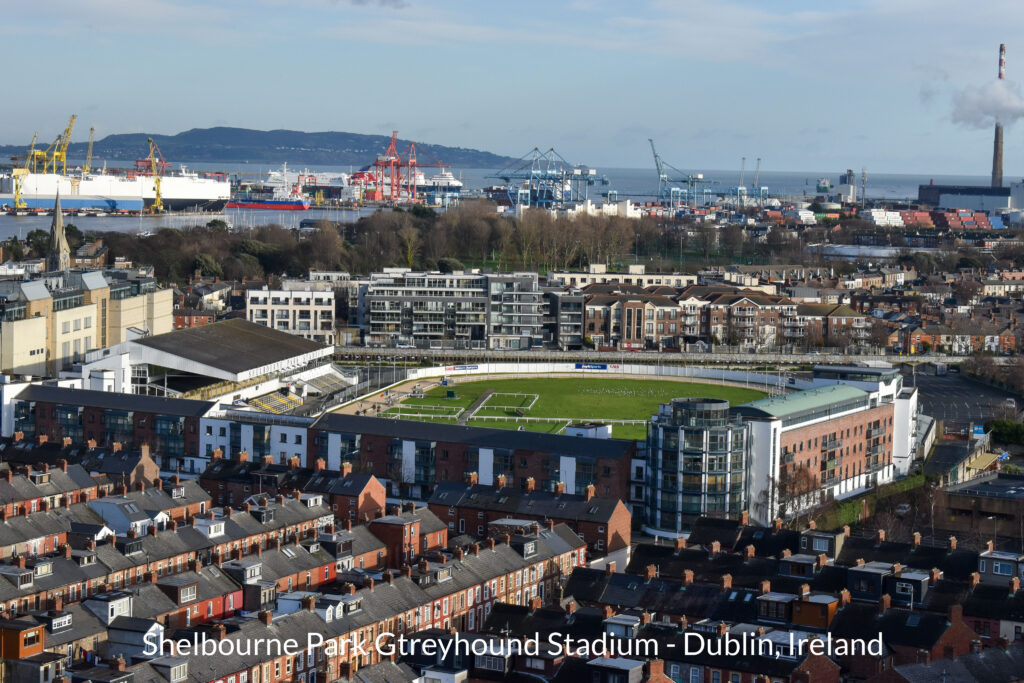 Shelbourne Park Greyhound Stadium, Dublin, Ireland